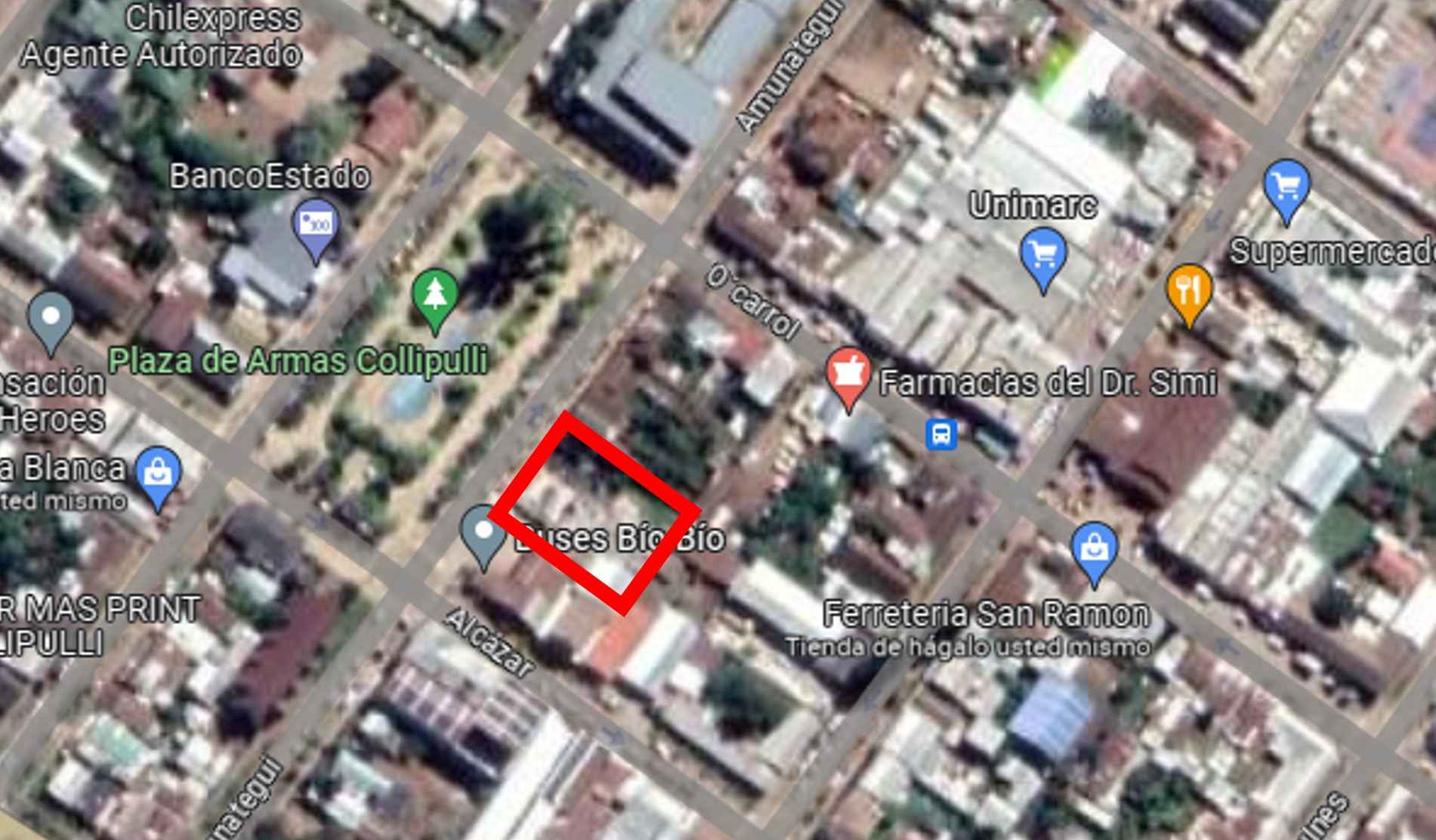 venta de terreno en Collipulli